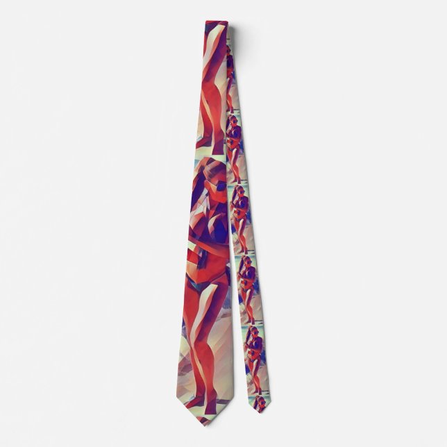 Beach Girl Thunder_Cove Tie (Front)