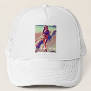 Beach Girl Thunder_Cove Trucker Hat