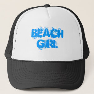 BEACH GIRL TRUCKER HAT