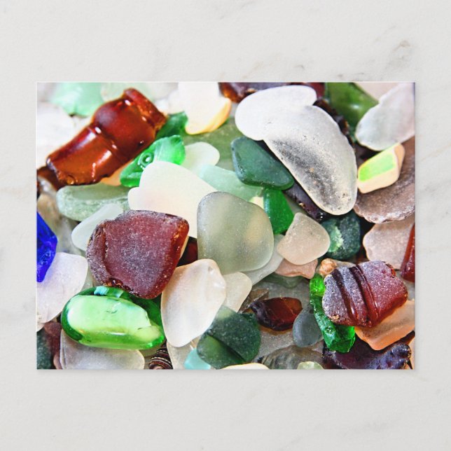 Beach Glass Postcards (Front)