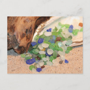 Beach Glass Tinies Postcard
