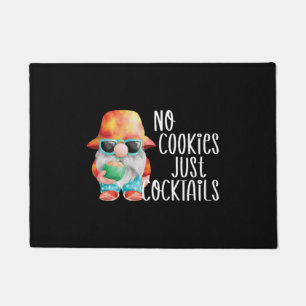 Beach Gnome No Cookies Tropical Doormat