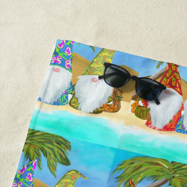 BEACH GNOMES      BEACH TOWEL (In Situ)