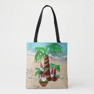Beach Gnomes Tote Bag