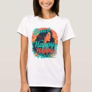 Beach Goddess Brazilian Woman T-Shirt Summer Beach