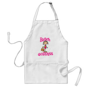 Beach Goddess Tshirts and Gifts Standard Apron