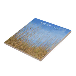 Beach Grass by Shirley Taylor Ceramic Tile
