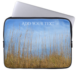 Beach Grass by Shirley Taylor Laptop Sleeve