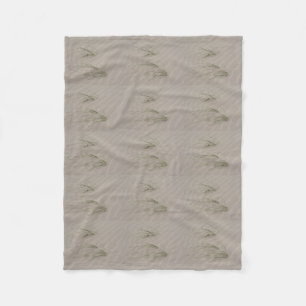 Beach Grass Throw Blanket
