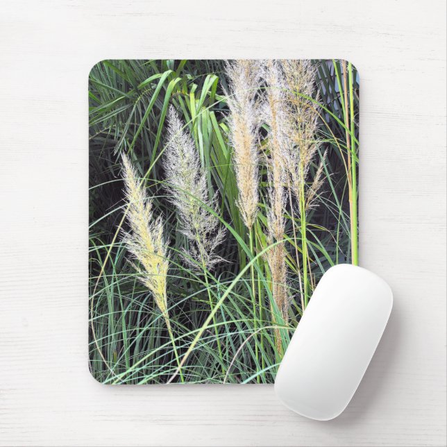 Beach Grasses Mouse Pad (With Mouse)