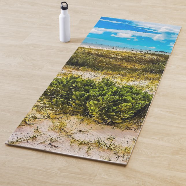 Beach Greens Yoga Mat (In Situ)