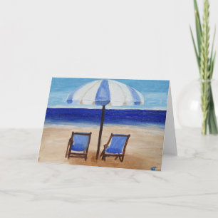 Beach Greeting Card