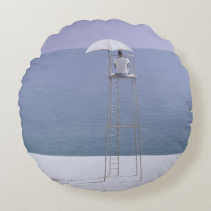 Beach guard 2004 round cushion