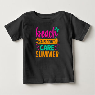 Beach Hair Don't Care Summer-54804 Baby T-Shirt