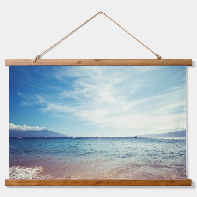 Beach  hanging tapestry (Front)