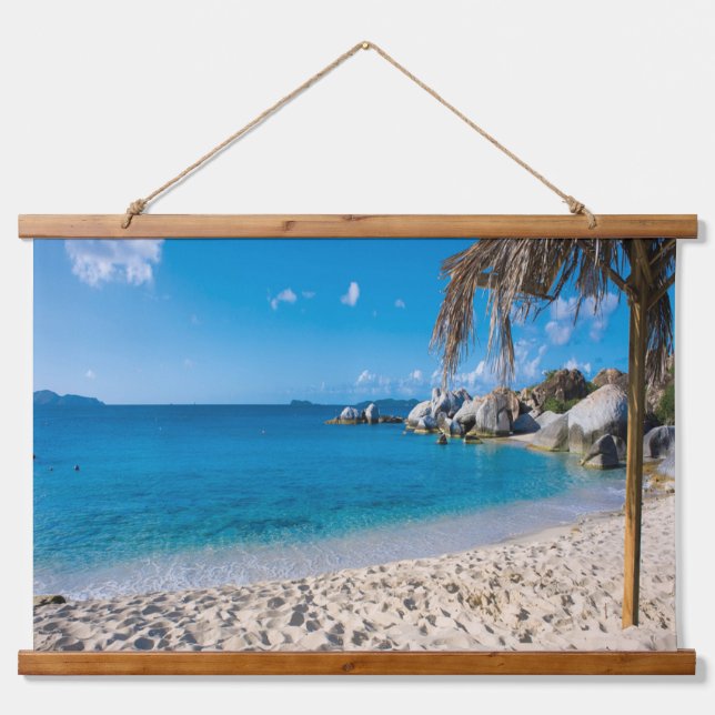 Beach  hanging tapestry (Front)