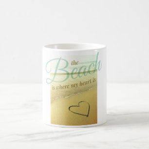 Beach Heart Mug
