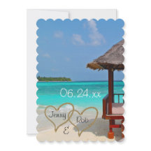 beach hearts wedding bridal bride groom guests