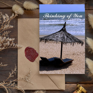Beach Holiday Postcard