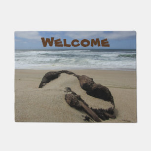 Beach House Coastal Home Ocean Sand Welcome Doormat