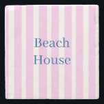 BEACH HOUSE coaster<br><div class="desc">This BEACH HOUSE coaster is a great gift for a wedding,  anniversary,  Christmas,  etc.</div>