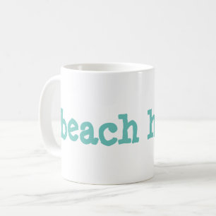 beach house coffee mug