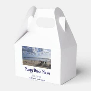 Beach house est. Add year photo latitude longitude Favour Box