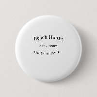 Beach house ets. Date year custom coordinates add