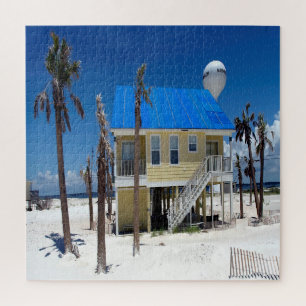Beach House in Florida Jigsaw Puzzle