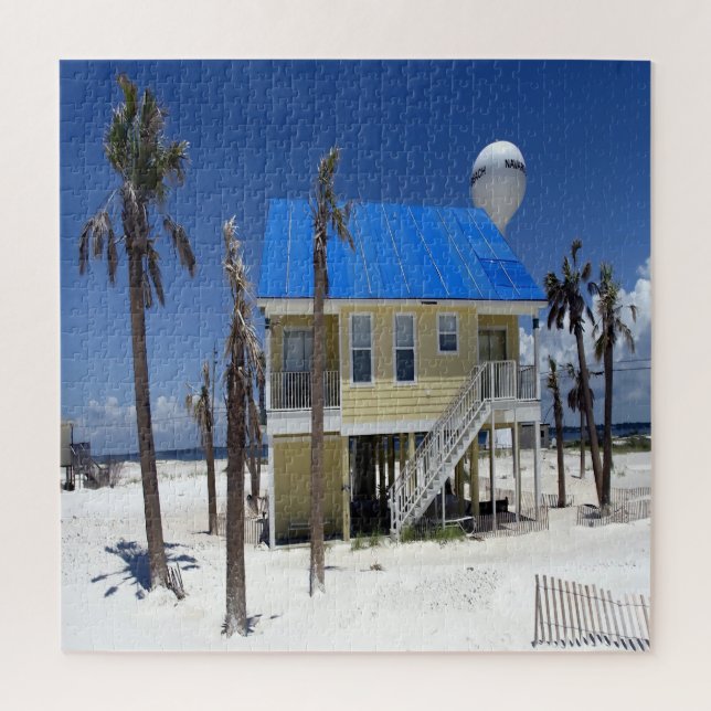 Beach House in Florida Jigsaw Puzzle (Vertical)