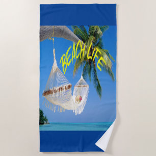 Beach House Lover Vacation Towel