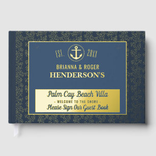 Beach House Nautical Vacation Rental Gold Coral Guest Book