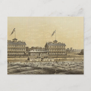 Beach House, Sea Girt, Monmouth Co, NJ Postcard