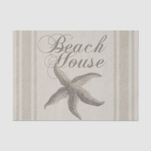 Beach House Starfish Seashore Tissue Paper