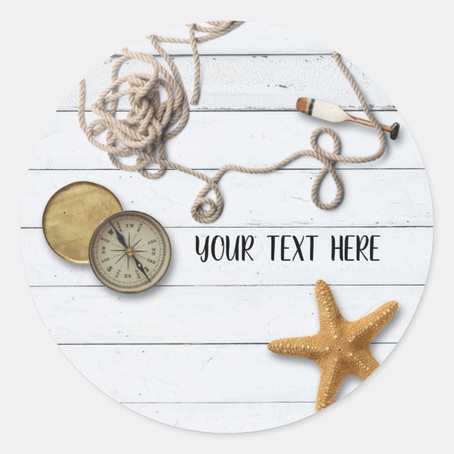 Beach house Sticker (Front)