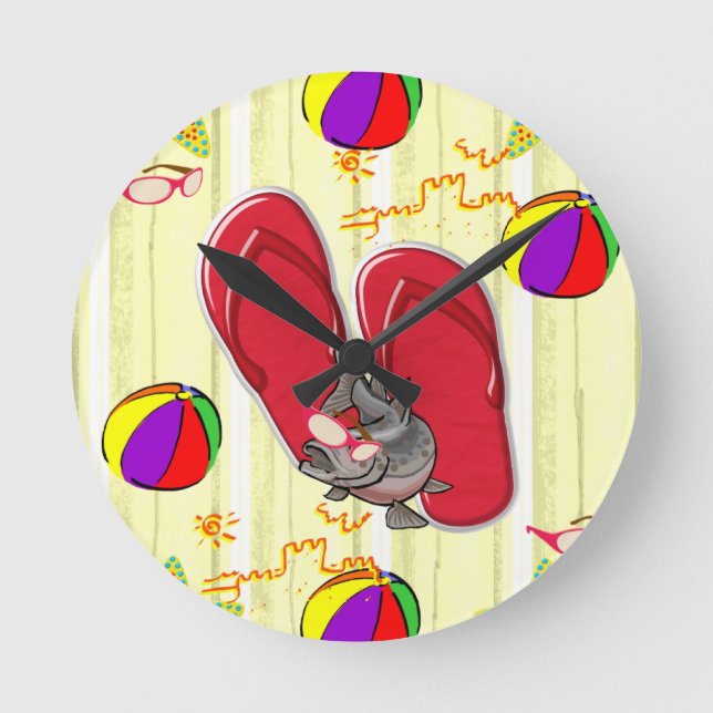 Beach House Time Clock (Front)