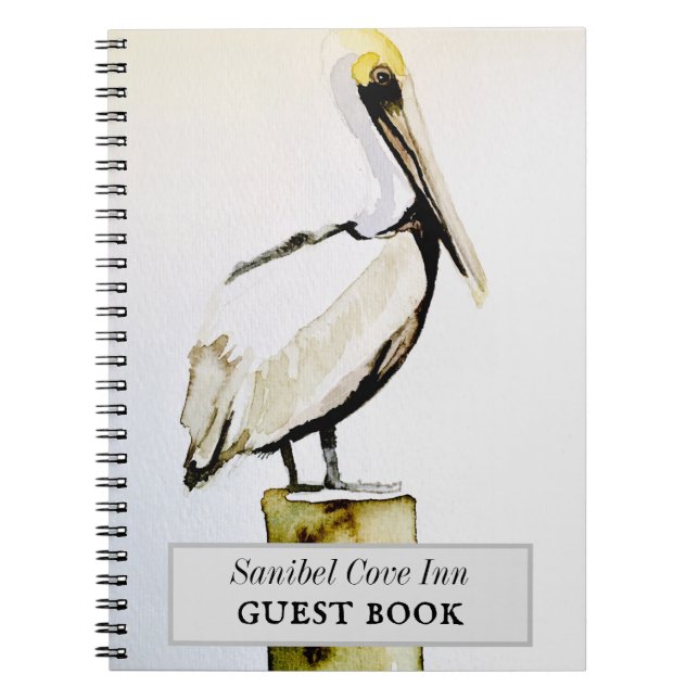 Beach House vacation rental guest book (Front)