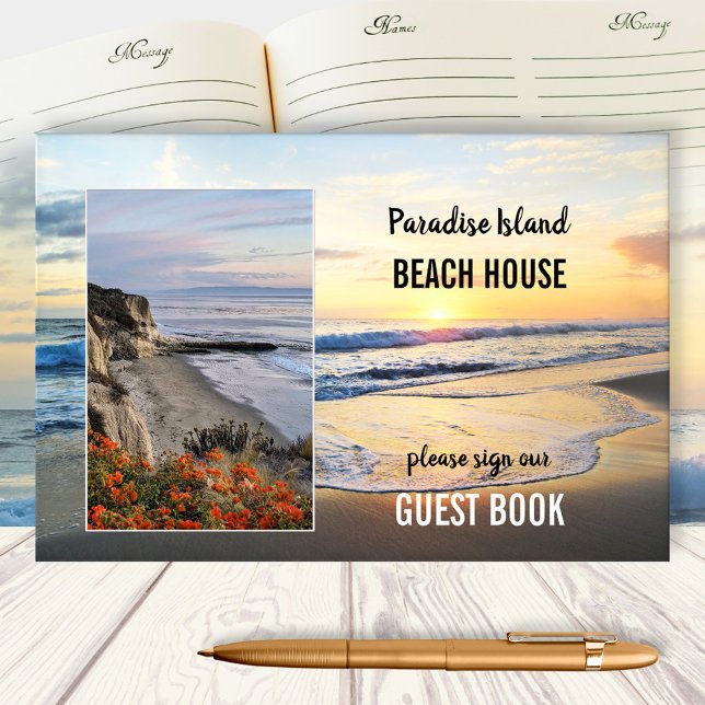 Beach House Your Photos Guest Book (Creator Uploaded)