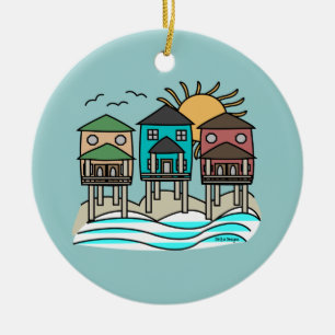Beach Houses Ornament