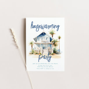Beach Housewarming Party Invite