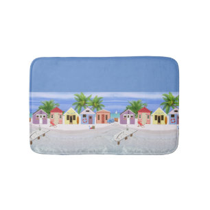 Beach Hut Bath Mat
