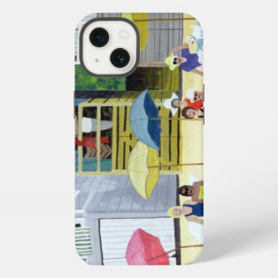 Beach Huts 1991 iPhone 13 Case