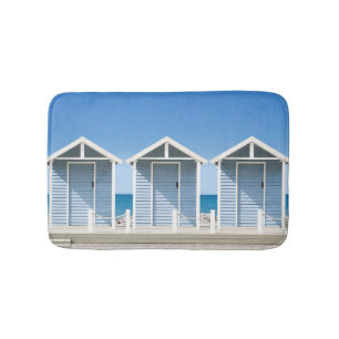 Beach Huts 2 Bath Mat