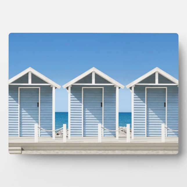 Beach Huts 2 Plaque (Front)