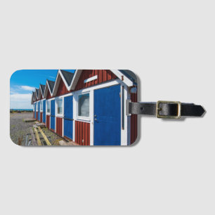 Beach Huts 3 Luggage Tag