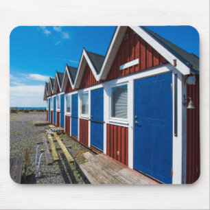 Beach Huts 3 Mouse Pad