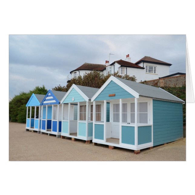 Beach Huts At Southwold (Front Horizontal)