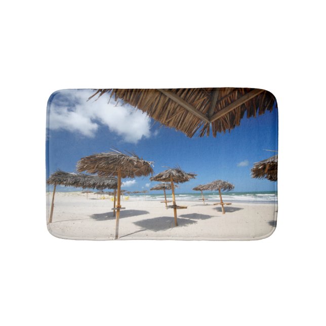 Beach Huts |Brazil Bath Mat (Front)