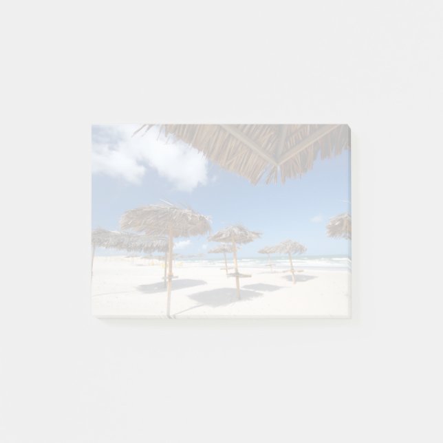 Beach Huts |Brazil Post-it Notes (Front)