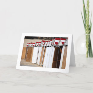 BEACH HUTS Card